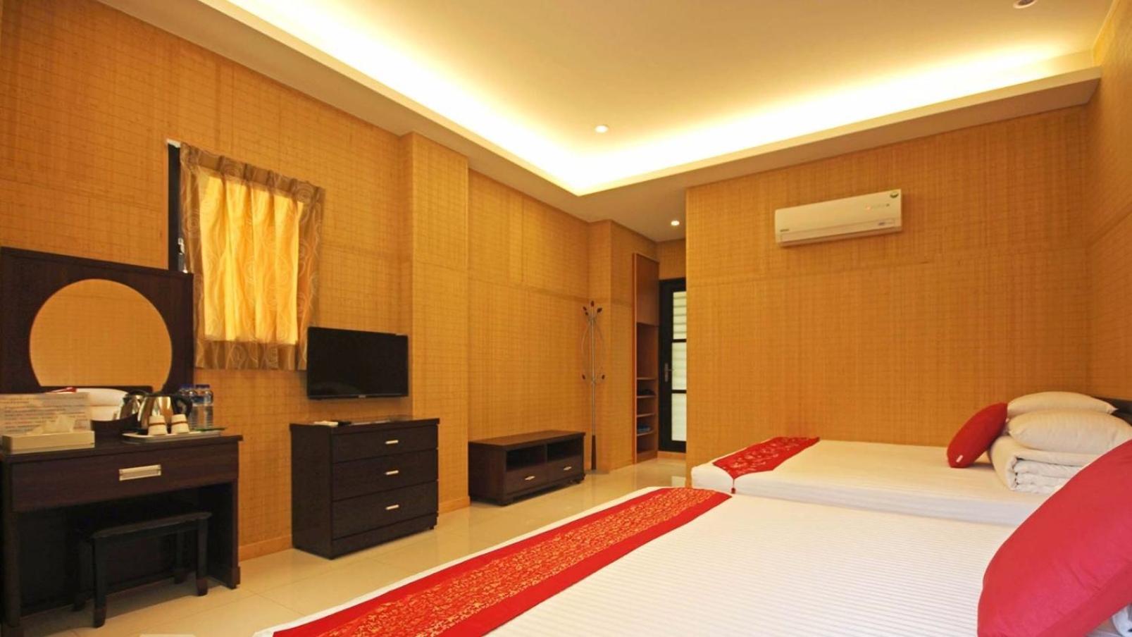 Qian'S Garden Inn لوغو المظهر الخارجي الصورة